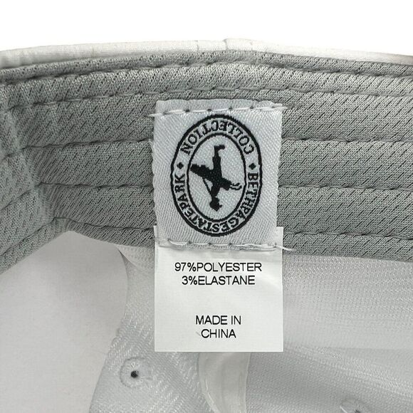 Bethpage State Park Collection Black Course Men's White Golf Hat - Picture 7 of 7